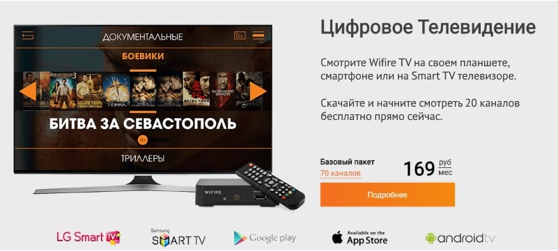 Wifire tv как смотреть на компьютере